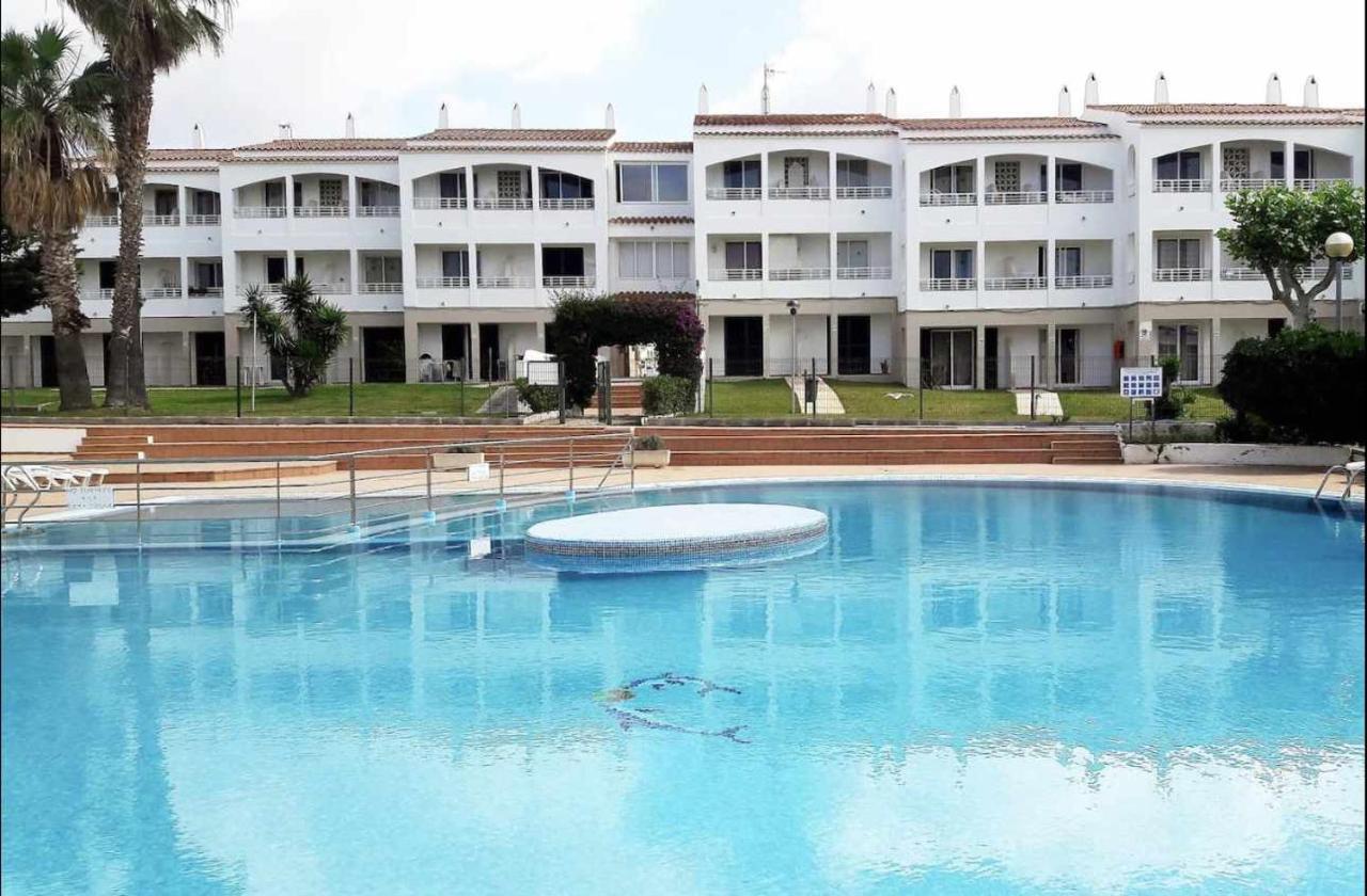 Apartamento Bajo Con Piscina Macarella Cala'N Blanes  Exteriér fotografie